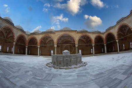 Mosquée Selimiye, conçue par Mimar Sinan en 1575. Edirne
