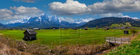 Meilleures Alpes visibles, frontières de la Suisse et de l'Allemagne