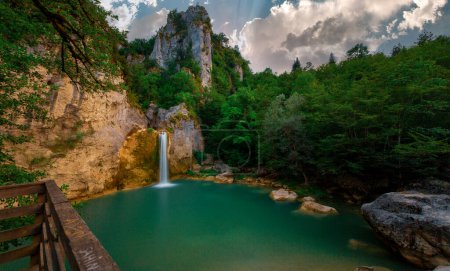 iIica Waterfall in Kure Mountains National Park, Turkey
