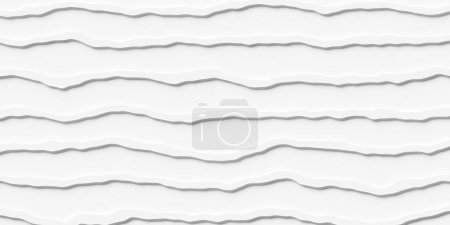 Foto de Rips o desgarro offset líneas horizontales o grietas fondo abstracto geométrico banner marco relleno, ilustración 3D - Imagen libre de derechos
