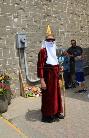 Photo for Fergus Medieval festival and faire in Fergus, Canada July 22 2023 - Royalty Free Image