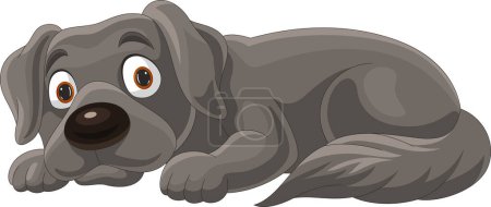 Photo for Vector illustration of Cute dog cartoon lying down - Royalty Free Image