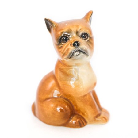  Goebel Hummel Porcelain Figurine of Dog. Porcelain plate. High quality photo