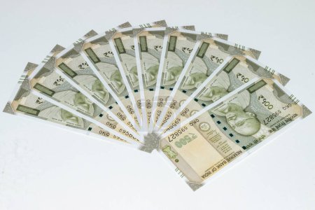 Nueva moneda india 500 rupias