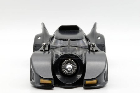Photo for Bologna - Italy - October 31, 2023: Batmobile model replica from 1989 Batman Movie - Royalty Free Image