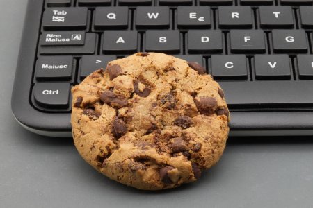 Foto de Utilizamos la política de cookies. Protección del concepto de información personal. - Imagen libre de derechos