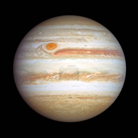 Jupiter, the largest planet of the solar system.