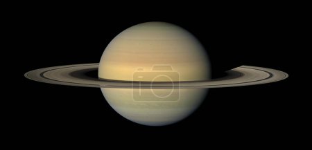 Planet Saturn. Blick auf den Planeten