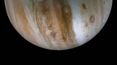 Jupiter. La plus grande planète du système solaire.