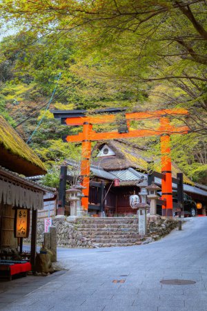 Téléchargez les photos : Sanctuaire Atago Jinja situé à Kyoto, Japon - en image libre de droit