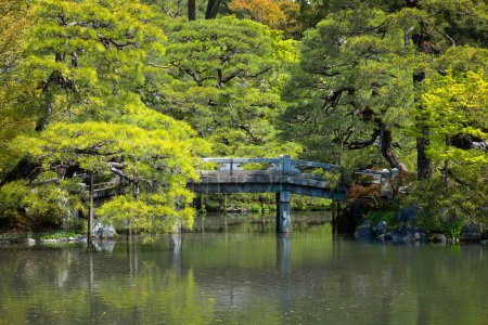Kaiserpalast Kyoto mit Gonaitei-Garten in Kyoto, Japan