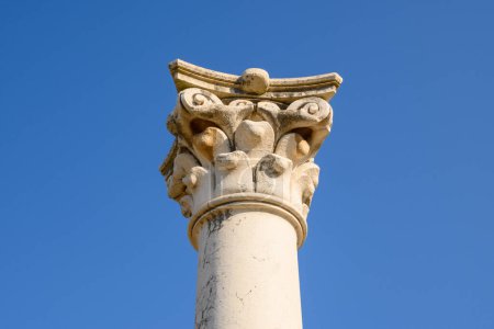 Foto de Columnas en el sitio arqueológico del Asklepion en la isla de Kos. Países Bajos - Imagen libre de derechos