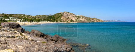 Agios Stefanos beach on the island of Kos. Greece