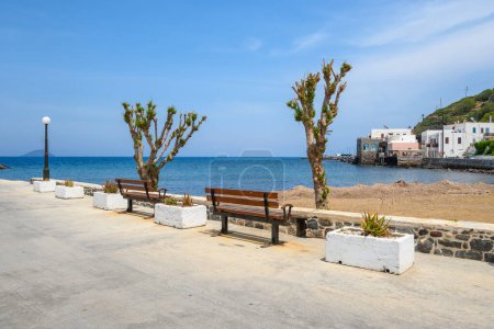 Photo for Mandraki Village. Mandraki is the capital and the main port of Nisyros island in Greece - Royalty Free Image