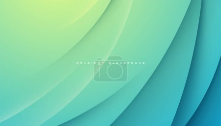 Illustration for Abstract blue and yellow gradient background light and shadow effect - Royalty Free Image