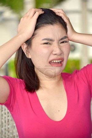 Photo for An Adult Female Under Stress - Royalty Free Image