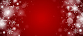 Christmas banner background concept design of white snowflake and snow with bokeh vector illustration Stickers #626091334