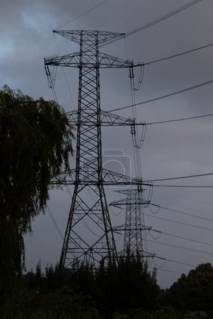 Photo for State-owned power utility Eskom in South Africa fails due to corruption - Royalty Free Image