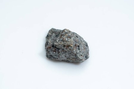 natural yooperlite gem stone on white background
