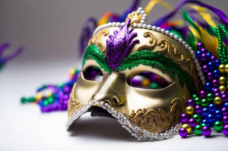 Foto de Máscara de glamour adornada con Mardi gras - Imagen libre de derechos