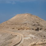 Machaerus or Qala'at Mukawir Castle Hill in Jordan, where John the Baptist was Beheaded