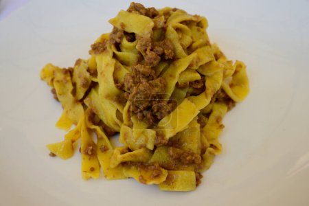 Tagliatelle al Ragu alla Modenese Fresh Pasta with Ground Meat Sauce