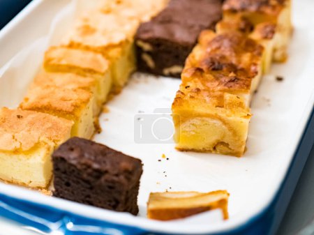 Photo for Dessert table with cakes decorated for party - Royalty Free Image