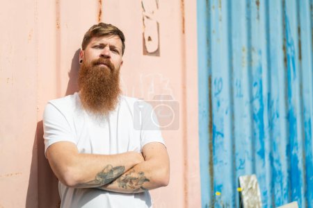 Téléchargez les photos : Homme rousse avec barbe - en image libre de droit