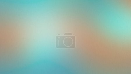 Gradient blurred colorful pastel paper background. Colorful pattern. Fantasy texture. Grainy orange blue yellow noise texture backdrop.