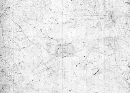 Scratches and dust on white background. Vintage scratched grunge plastic broken screen texture isolated. Scratched glass surface wallpaper set. Space for text.