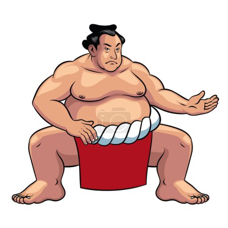 Sumo-Ringer aus Japan