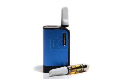 Photo for Live Resin Vape Pen with THC Oil - Royalty Free Image