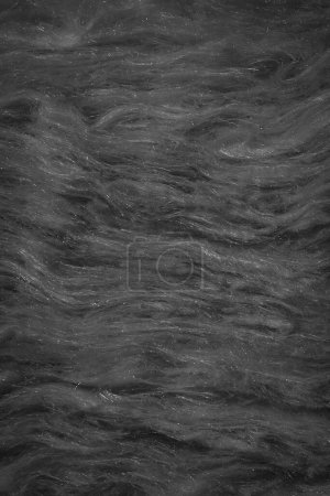 Foto de Lana mineral negra con una textura visible - Imagen libre de derechos