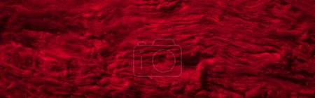 Foto de Lana mineral roja con una textura visible - Imagen libre de derechos