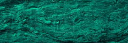 Photo for Blue mineral wool with a visible texture - Royalty Free Image