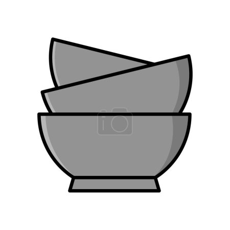 Bowl Icon Vector Design