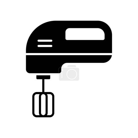 Hand Mixer Icon Vector Design