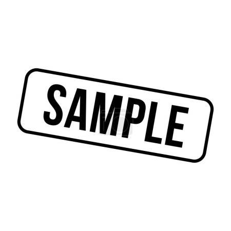 Sample Stamp,Sample Square Sign