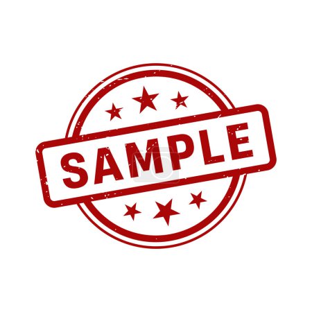 Sample Stamp,Sample Grunge Round Sign