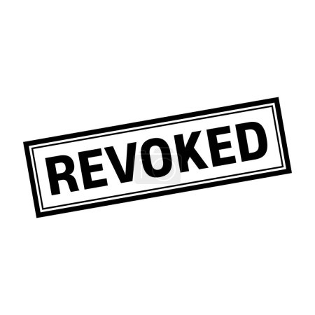 Revoked Stamp,Revoked Square Sign