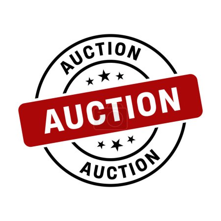 Auction Stamp,Auction Round Sign