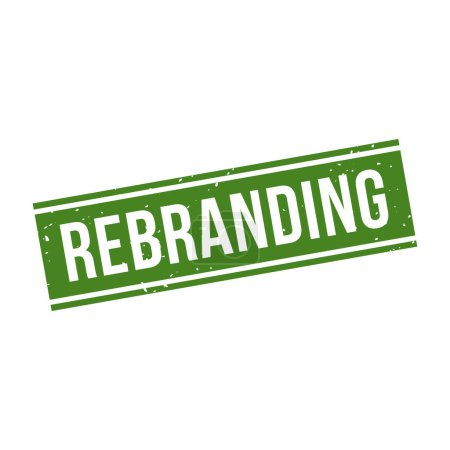 Rebranding Stamp,Rebranding Grunge Square Sign