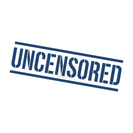 Uncensored Stamp,Uncensored Square Sign