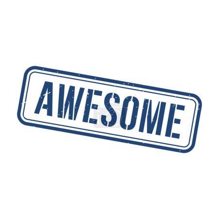Awesome Stempel, Awesome Grunge Square Zeichen