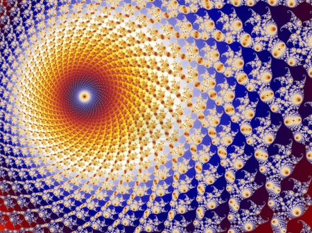 Beautiful zoom into the infinite mathematical mandelbrot set fractal