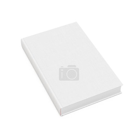 Photo for A image of a hardcover book isolated on a white background - Royalty Free Image