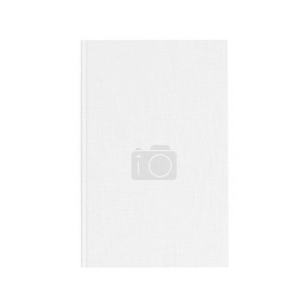 Foto de Una imagen de un libro de tapa dura aislado sobre un fondo blanco - Imagen libre de derechos