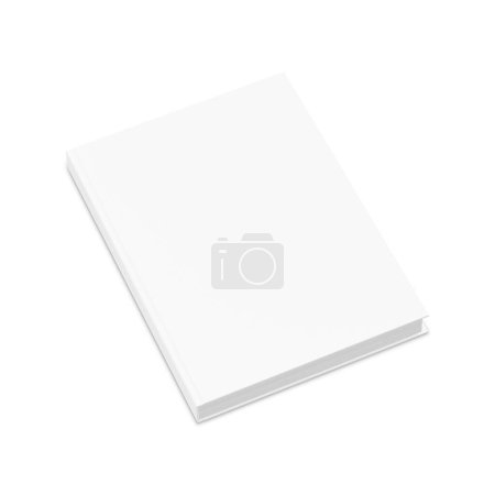 Foto de Una imagen de un libro de tapa dura aislado sobre un fondo blanco - Imagen libre de derechos