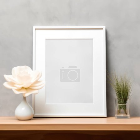 Photo for A white frame image - Royalty Free Image