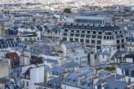 Photo for Paris, typical buildings in the Marais, view from the Pompidou center - Royalty Free Image
